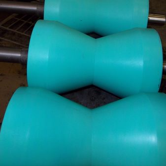 Polyurethane Roller Coverings for Larger Rollers
