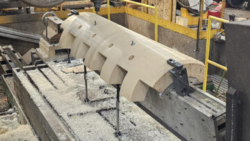 Rewind expanding mandrel at Main Steel